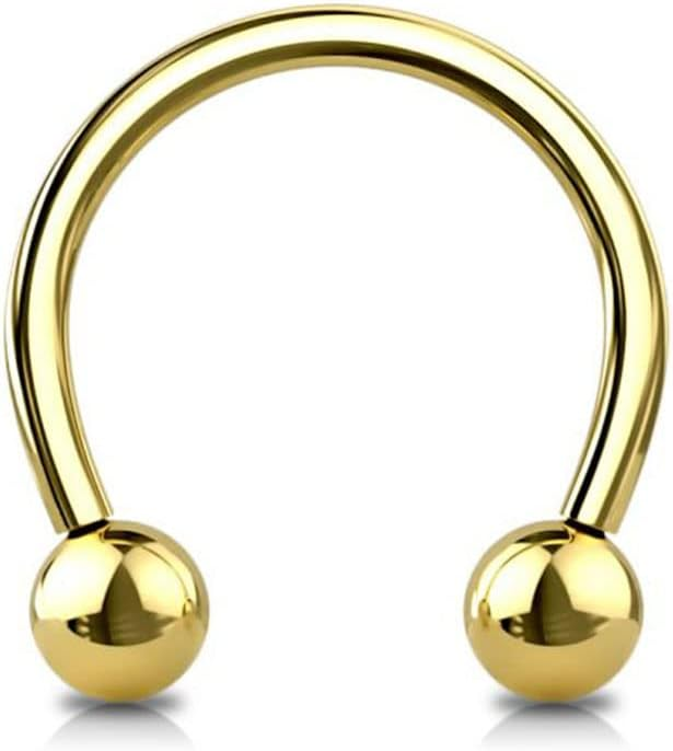 Horseshoe Septum Piercing/ Nose Ring