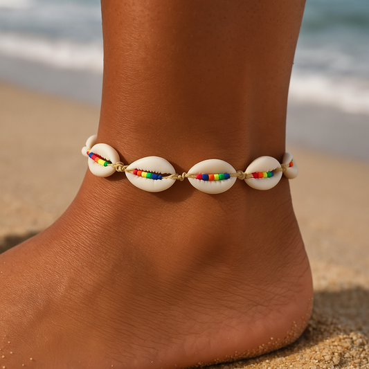 Cowrie Sea Shell Bracelet/Anklet