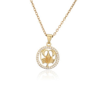 Star Sign Zodiac Necklace