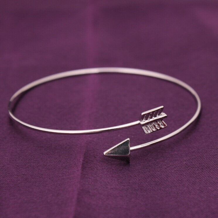 Gold And Silver Arrow Bracelets