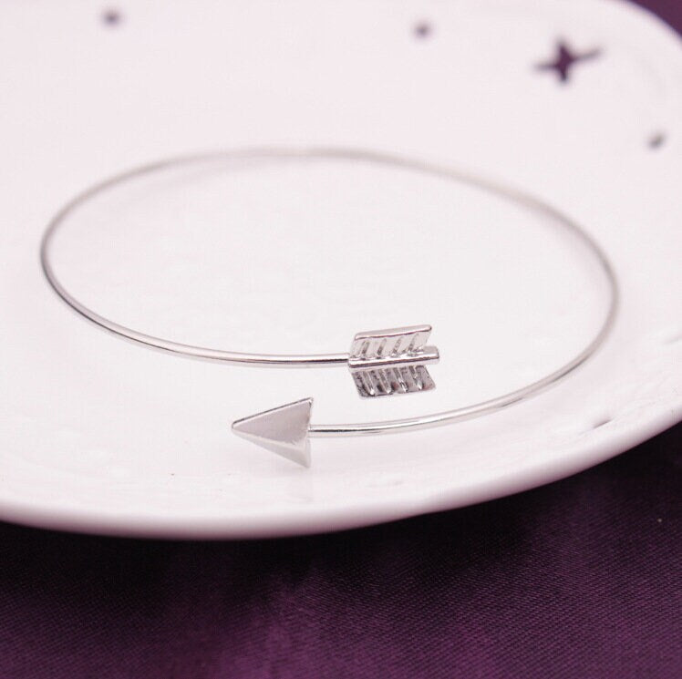 Gold And Silver Arrow Bracelets