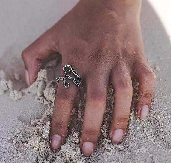 Octopus Tentacle Ring