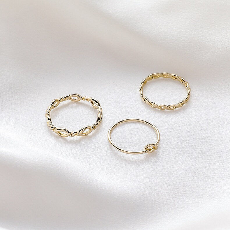 Gold Multi Ring Pack