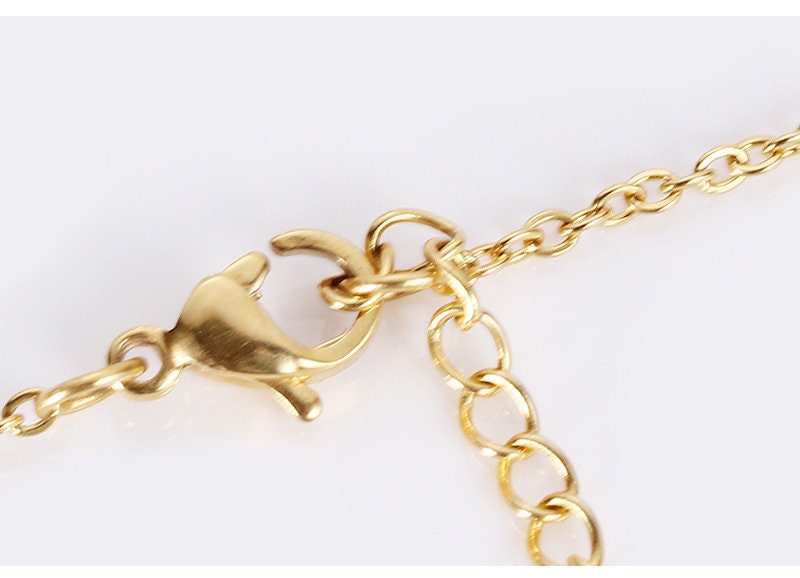 Gold Roman Numeral Necklace