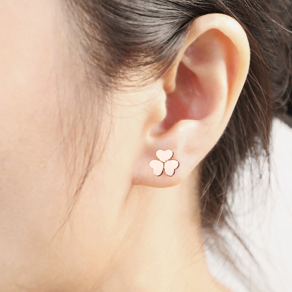 Clover Loveheart Earring