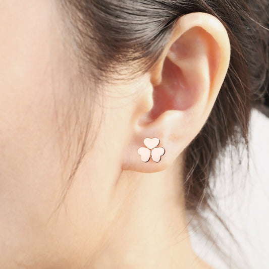 Clover Loveheart Earring