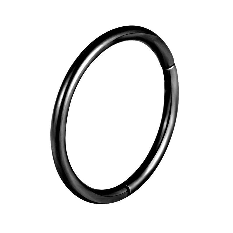 Septum Hinged Clicker Nose Ring