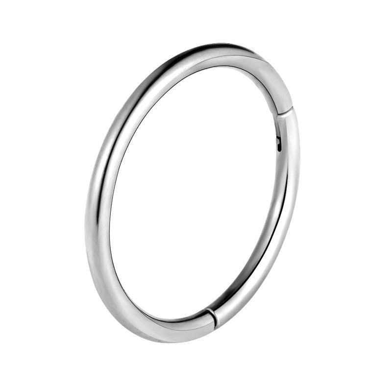 Septum Hinged Clicker Nose Ring