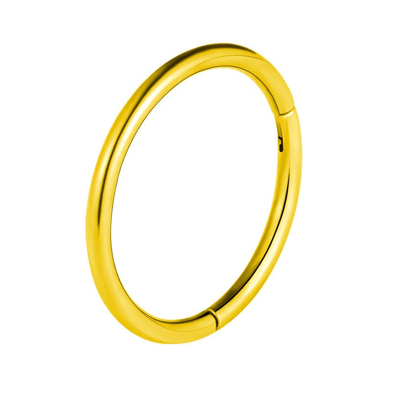Septum Hinged Clicker Nose Ring