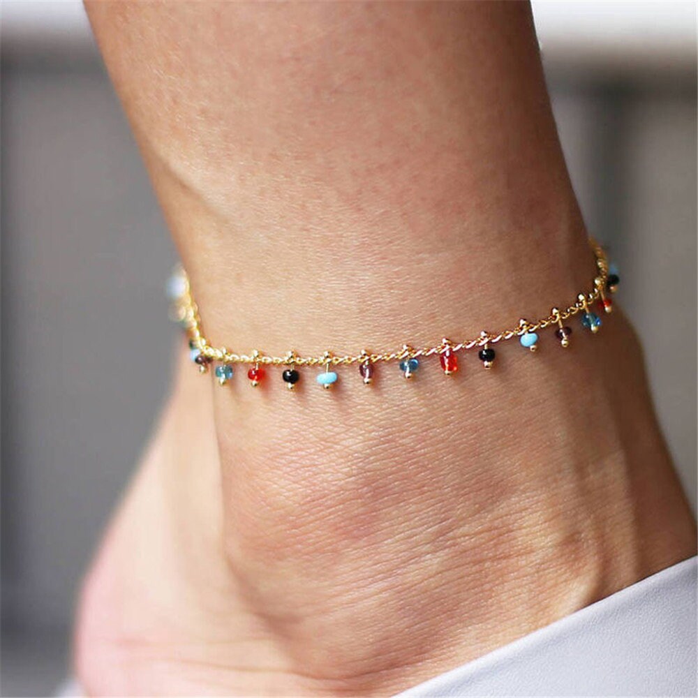 Rice Bead Anklet