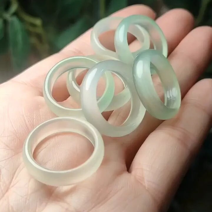 Green Stone Rings