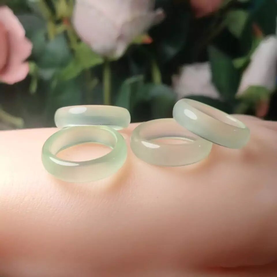 Green Stone Rings