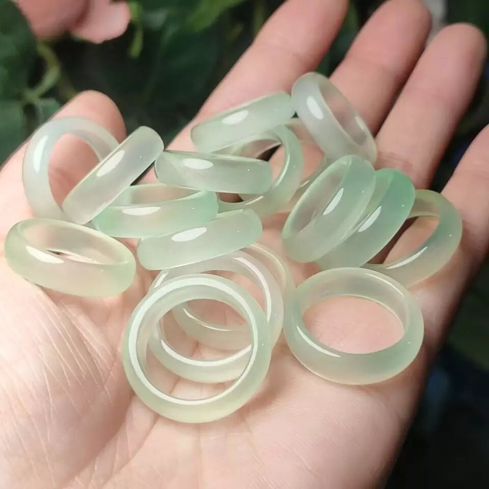 Green Stone Rings
