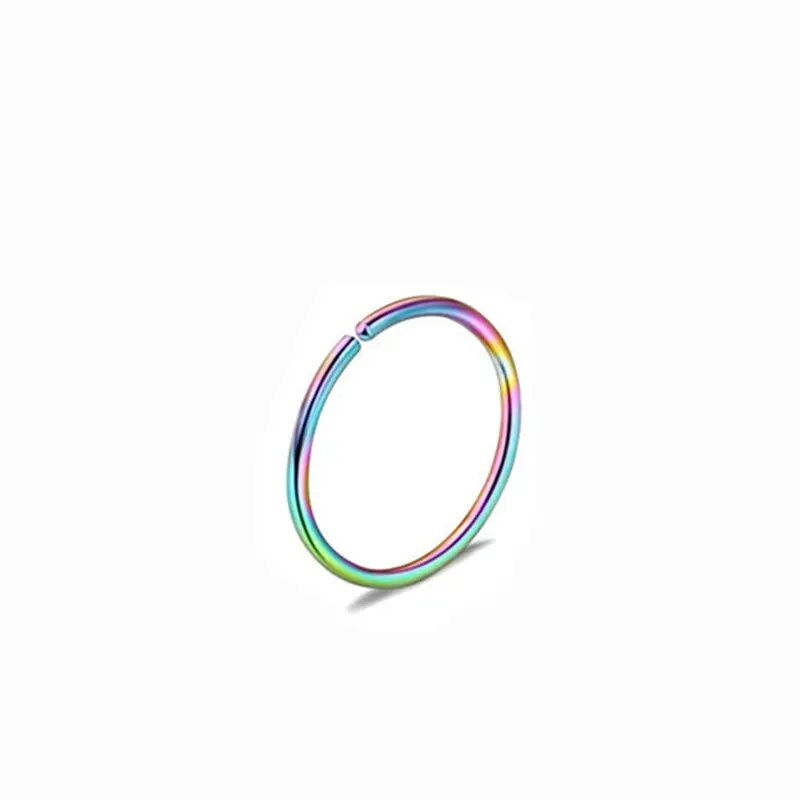 Nose Ring/Hoop, Helix Earring, 8mm & 6mm