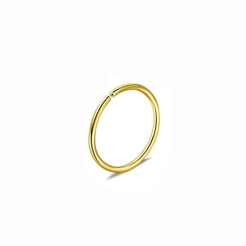 Nose Ring/Hoop, Helix Earring, 8mm & 6mm