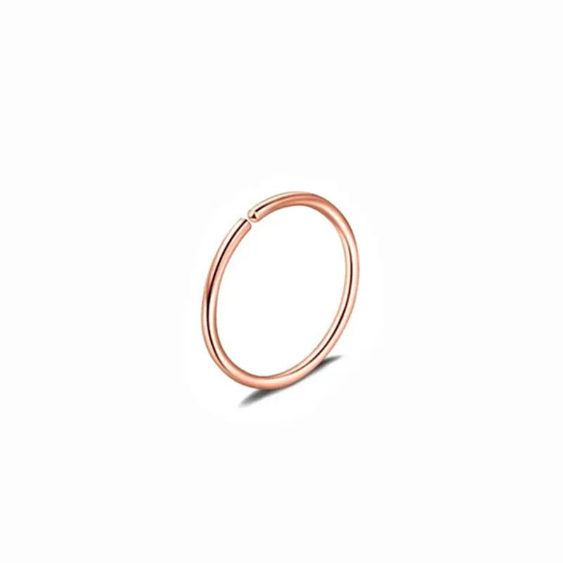 Nose Ring/Hoop, Helix Earring, 8mm & 6mm