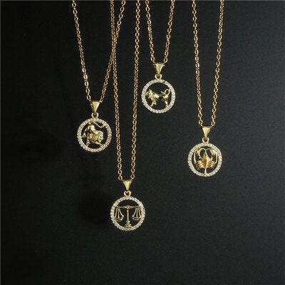 Star Sign Zodiac Necklace