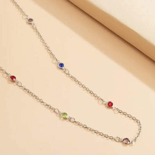 Gold & Silver Rhinestone Belly Chains