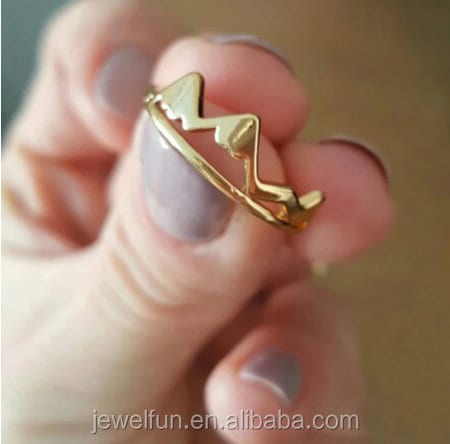 Crown Ring, Gold,Rose Gold & Silver, One Size Adjustable Ring Jewellery