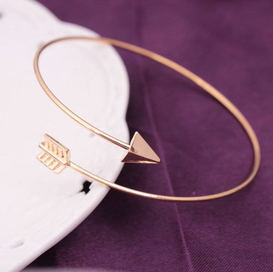 Gold And Silver Arrow Bracelets