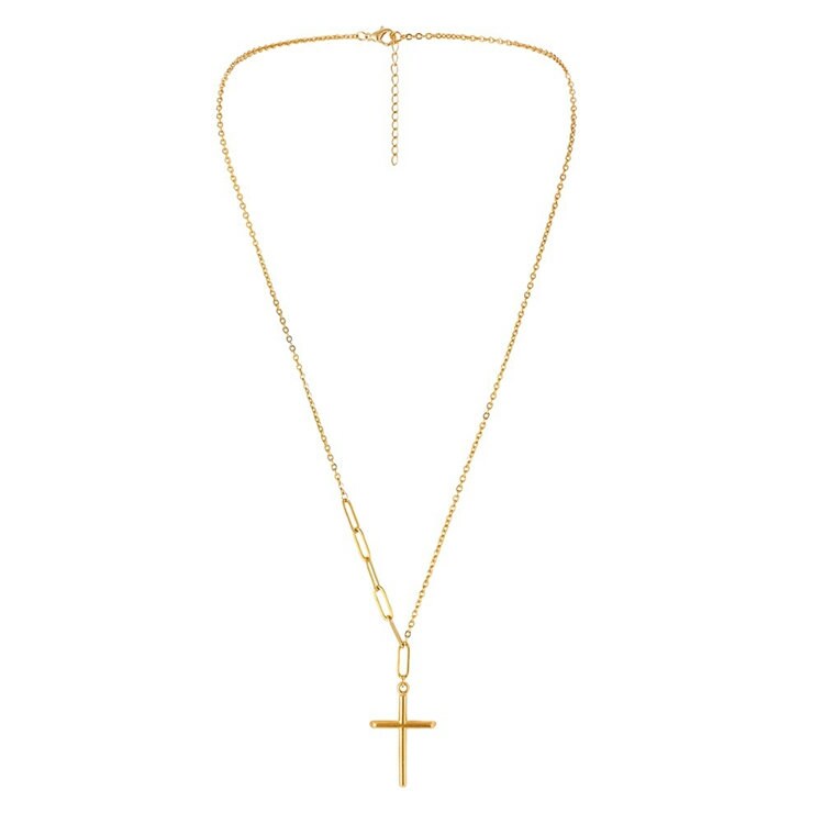 Gold Cross Necklace