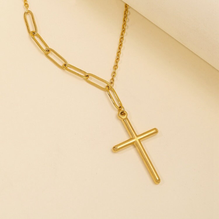 Gold Cross Necklace