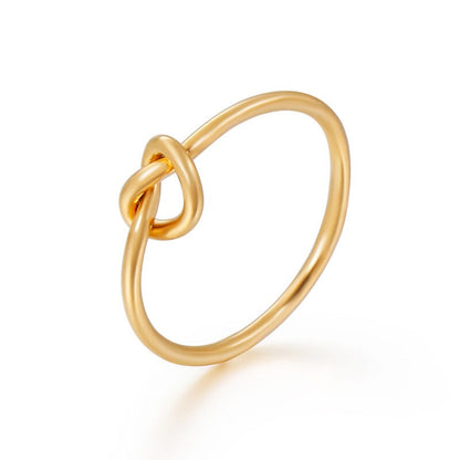 Gold Love Knot Ring