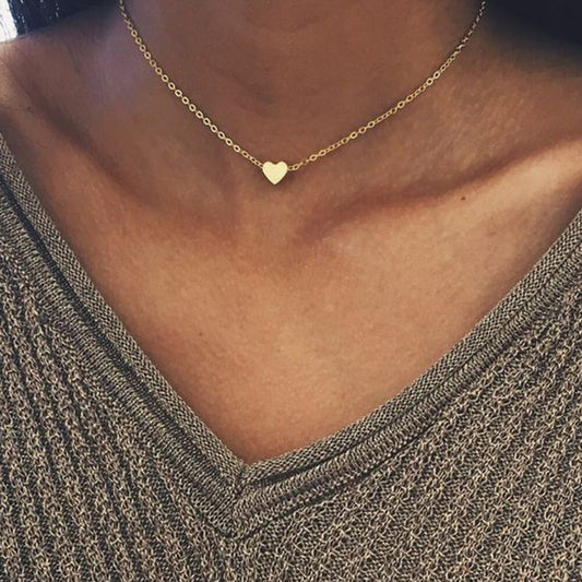 Gold Heart Necklace