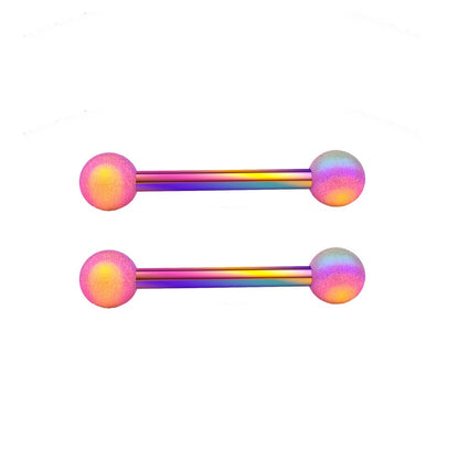 Tongue Barbell Ring With Zircon Nipple Piercing Helix Earrings Tragus Stainless Steel Piercing Jewelry