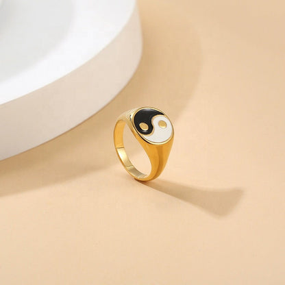 Ying And Yang Ring