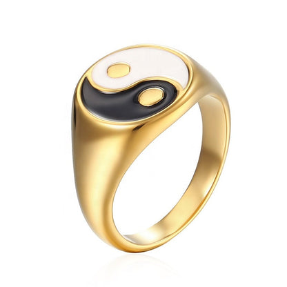 Ying And Yang Ring