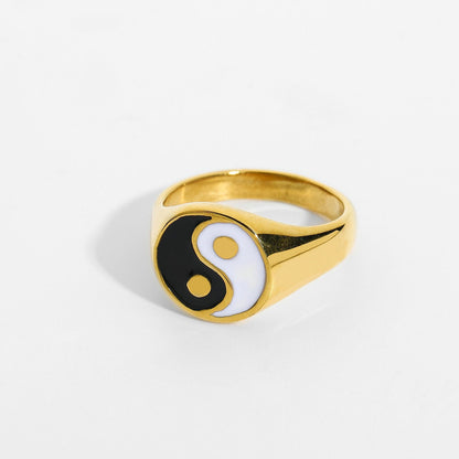 Ying And Yang Ring