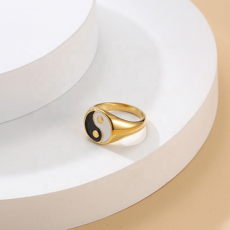 Ying And Yang Ring