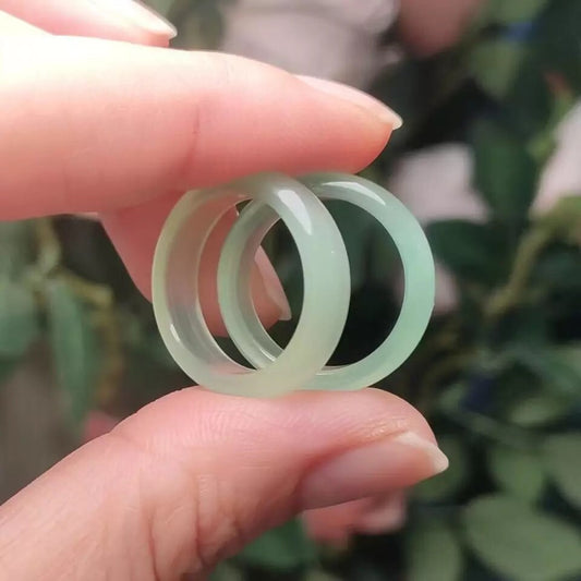 Green Stone Rings