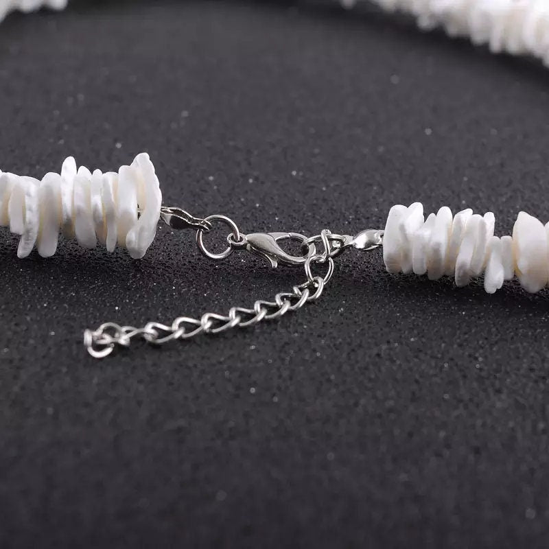 White Sea Shell Necklace