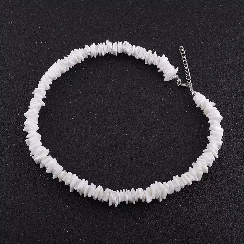 White Sea Shell Necklace