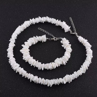 White Sea Shell Necklace