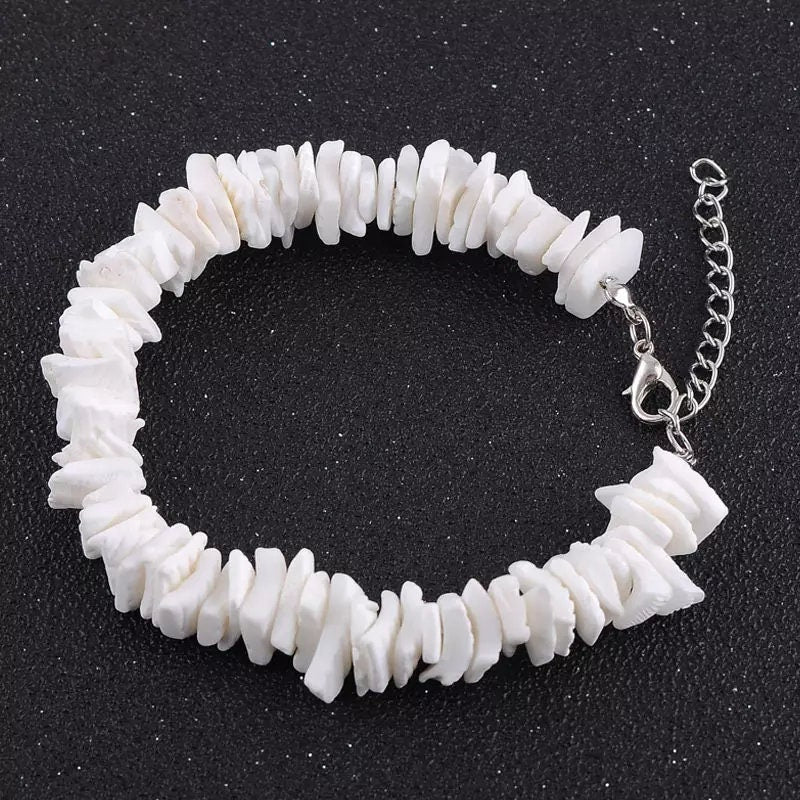 White Sea Shell Necklace