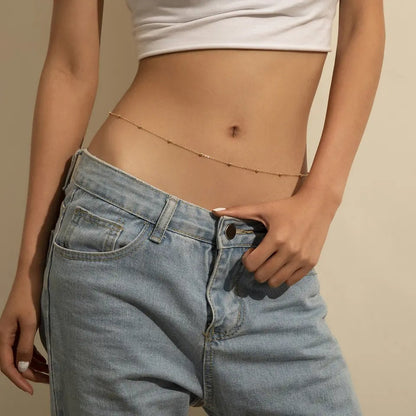 Silver & Gold Ball Belly Chains
