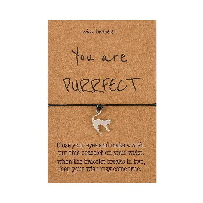 Cat Charm PURRfect Bracelet for Men Women