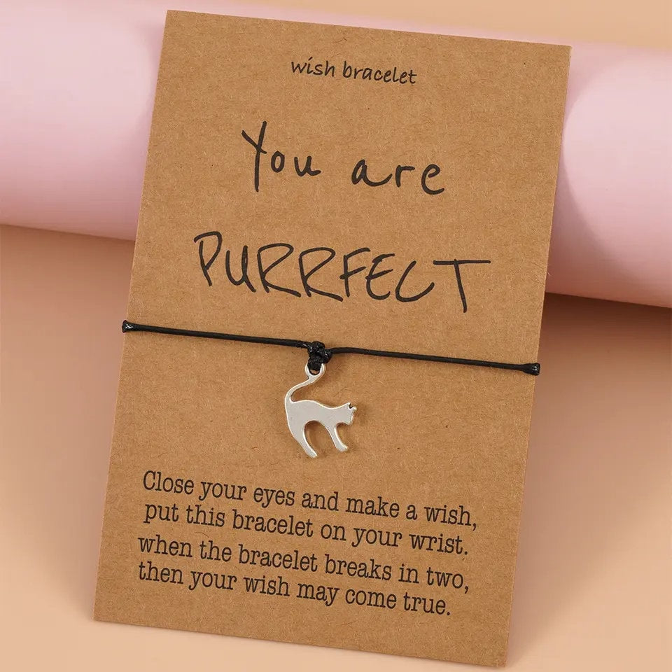 Cat Charm PURRfect Bracelet for Men Women
