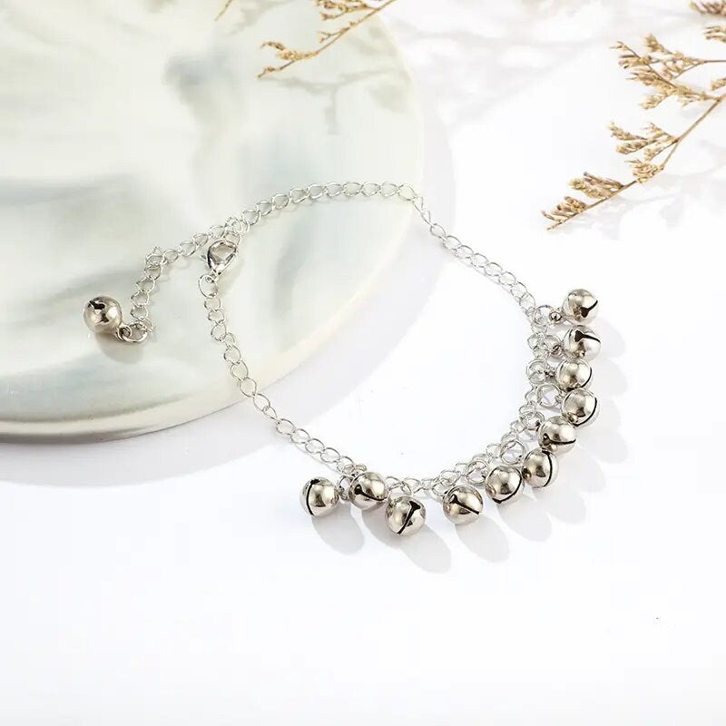 Bell Style Tassel Anklet for Women