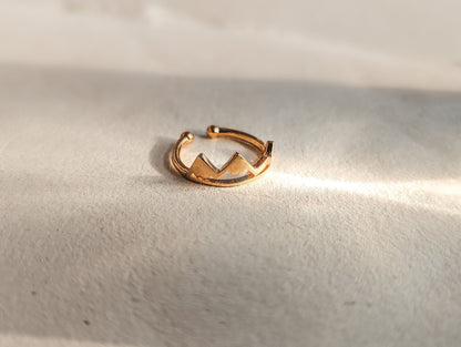 Crown Ring, Gold,Rose Gold & Silver, One Size Adjustable Ring Jewellery